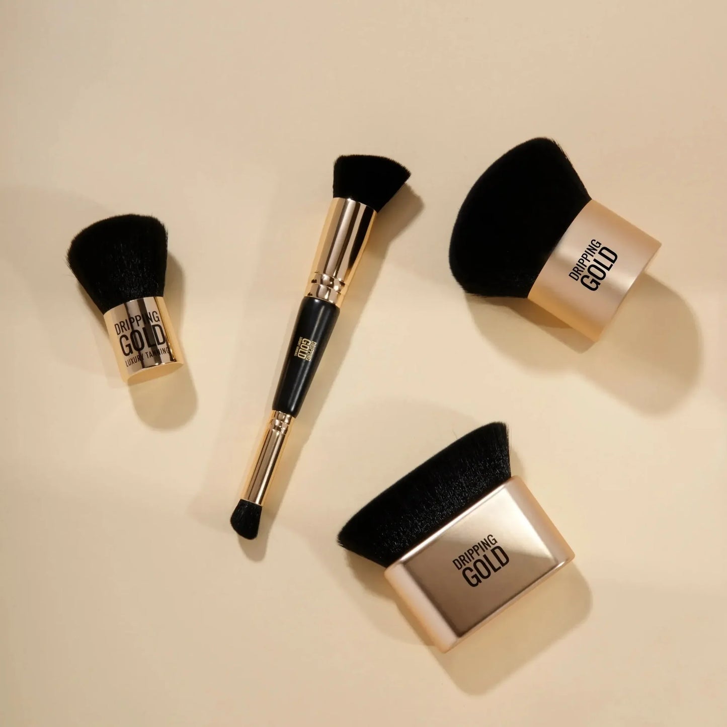 Dual ended contour brush