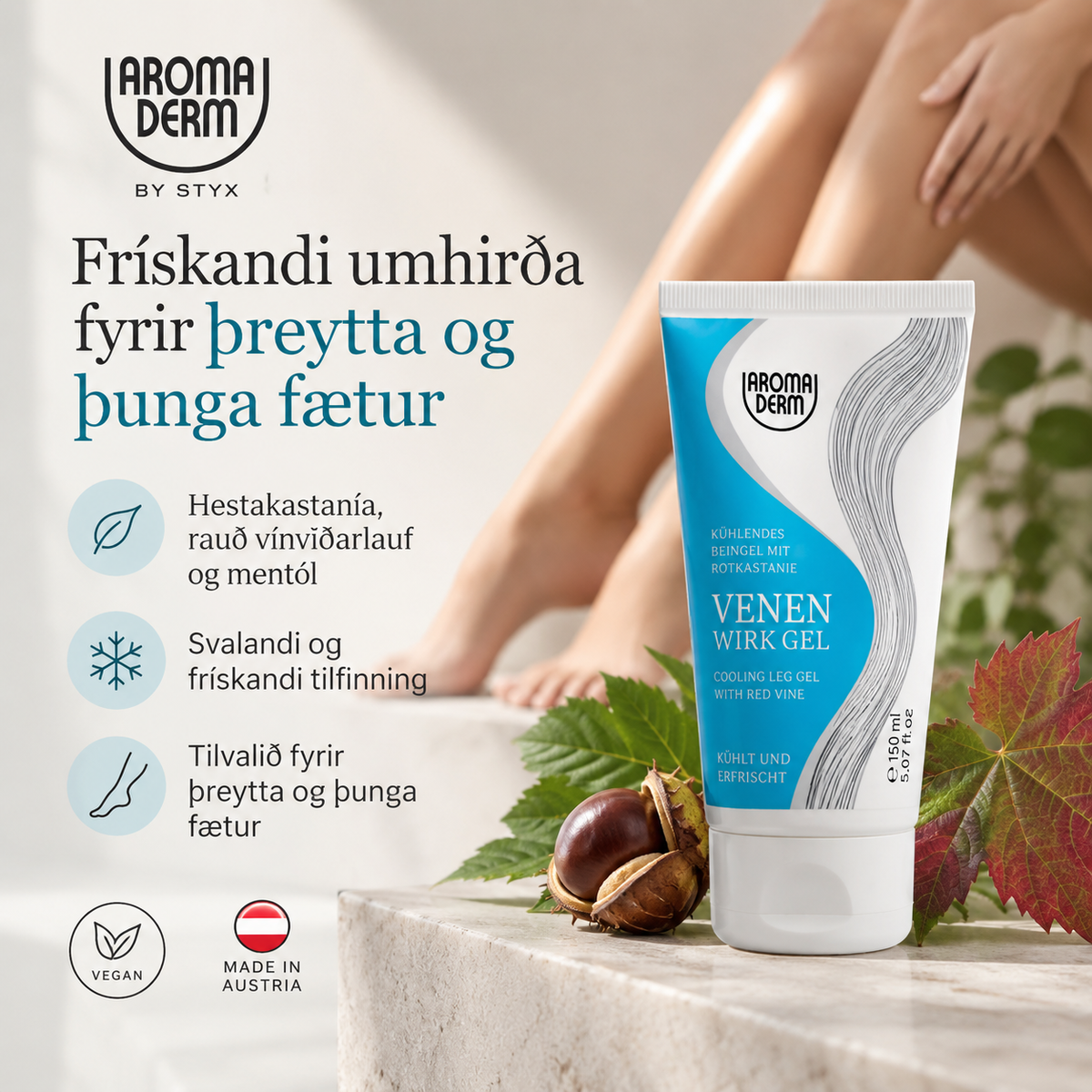 Aroma Derm Veins Gel (Æðagel)